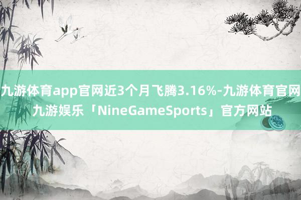 九游体育app官网近3个月飞腾3.16%-九游体育官网 九游娱乐「NineGameSports」官方网站