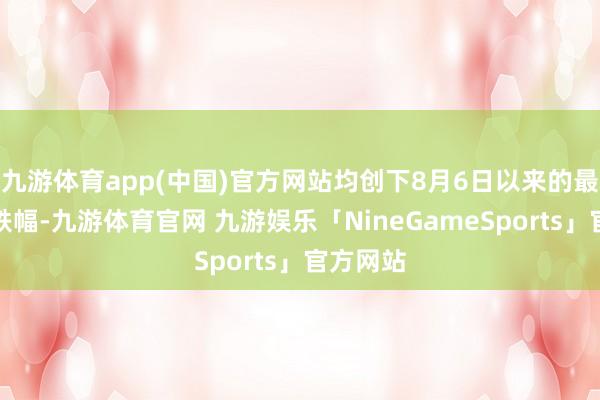 九游体育app(中国)官方网站均创下8月6日以来的最大单日跌幅-九游体育官网 九游娱乐「NineGameSports」官方网站